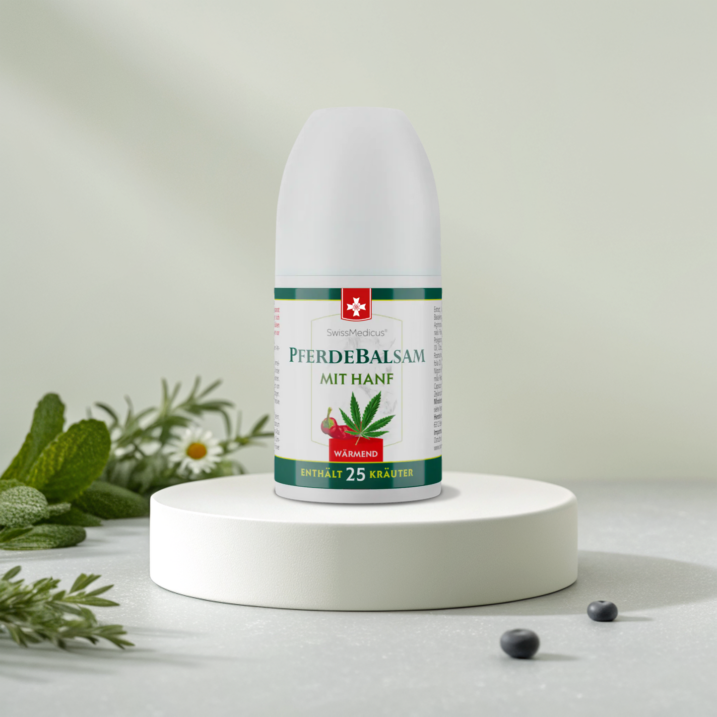 Warming Horse Chestnut Roll-On Gel with Hemp 90 ml
