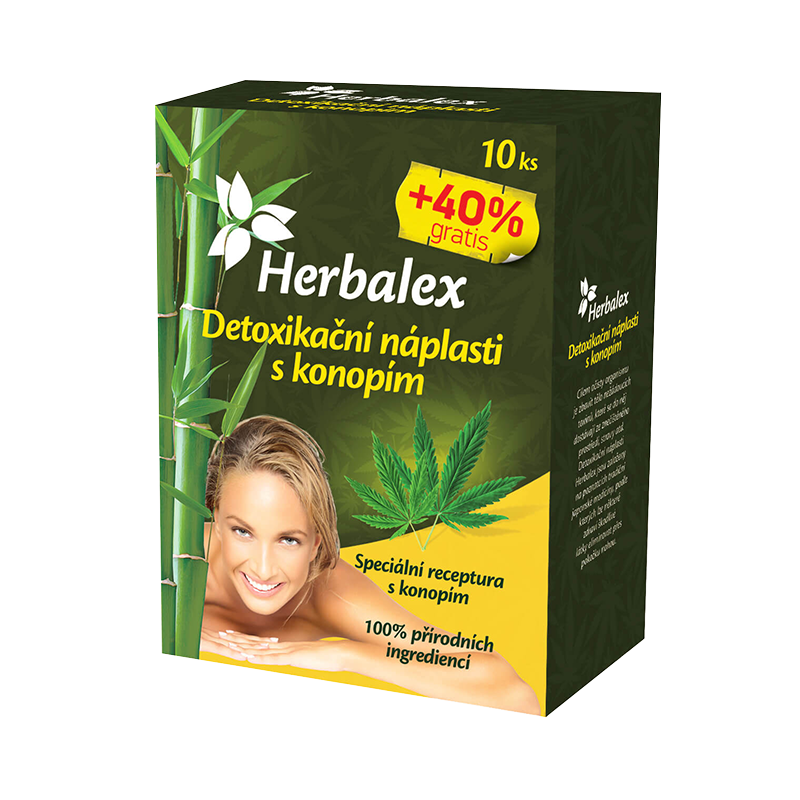 Detox patches with hemp