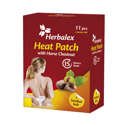 Heat patches with Horse Chestnut