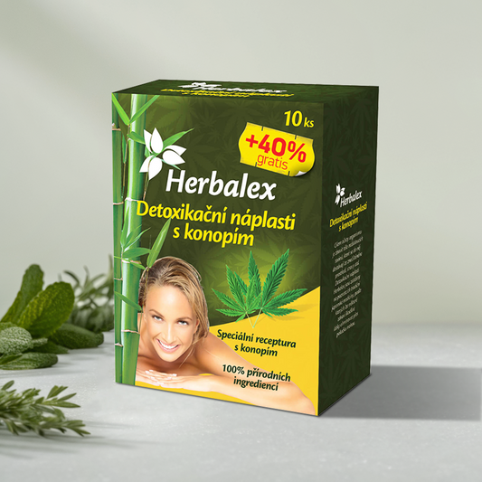 Detox patches with hemp
